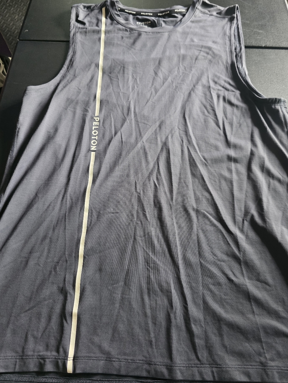 Gently Used Mens size Large Peloton  brand light weight tank top